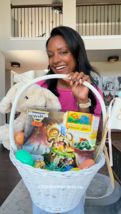 Instagram post by @occasions.byshakira for Spin Master. Caption reads: 🐣 Skip the sugar rush… bring the ACTION instead....