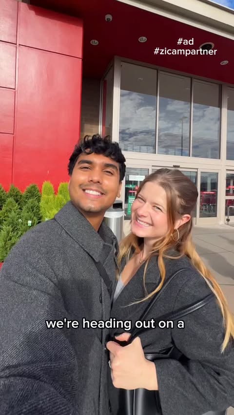 Instagram post by @katlinandsourabh for Zicam. Caption reads: We’ve partnered with Zicam to stock our cold + flu....