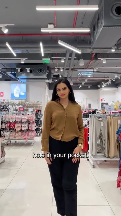 Instagram post by @snehabhosle13 for Max Fashion. Caption reads: [...] everything’s gone!

#MaxManiaSale....