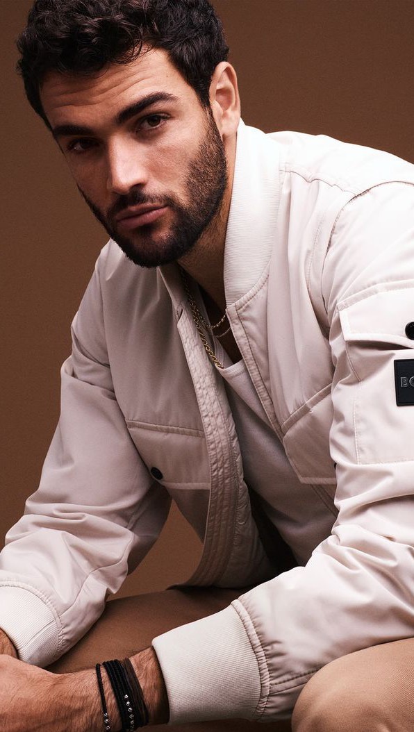 Instagram post by @matberrettini for Img Models. Caption reads: We are excited to announce we have signed Matteo....