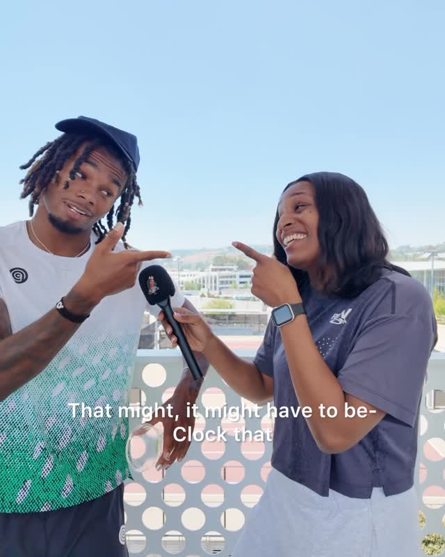 Instagram post by @_realtalkwithtee for On. Caption reads: [...] Thomas 🇺🇸 First year pro, signed with @on....