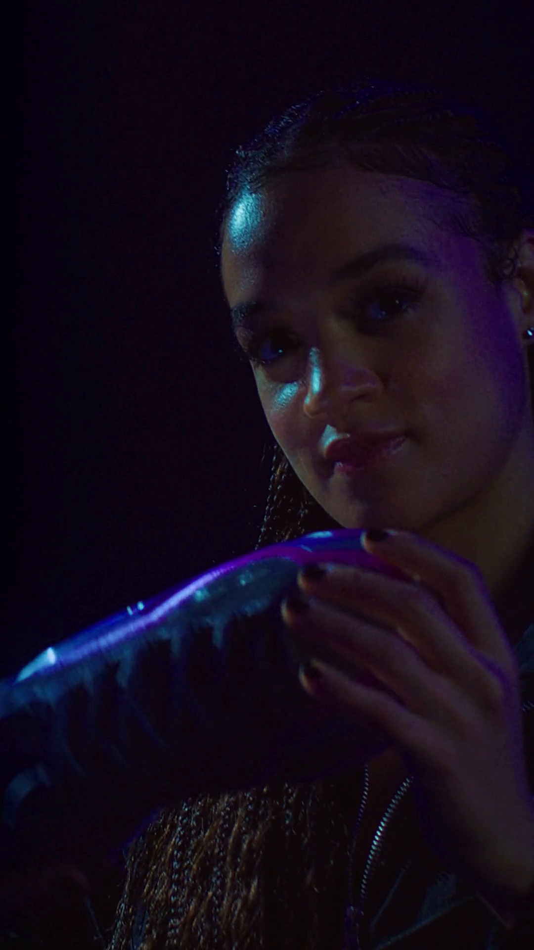 Instagram post by @andraya_carter for Hibbett. Caption reads: In a world shut down, greatness never paused
In....