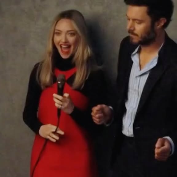 Instagram post by @adambrodyy for Variety. Caption reads: [...] on Jennifer’s Body and Lovelace! 🎥:....