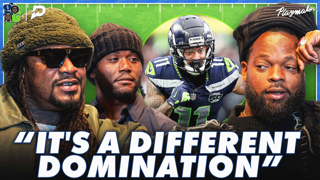 YouTube post by @GetGotPod for Playmaker. Caption reads: Michael Bennett Shares His Thoughts On Mike....