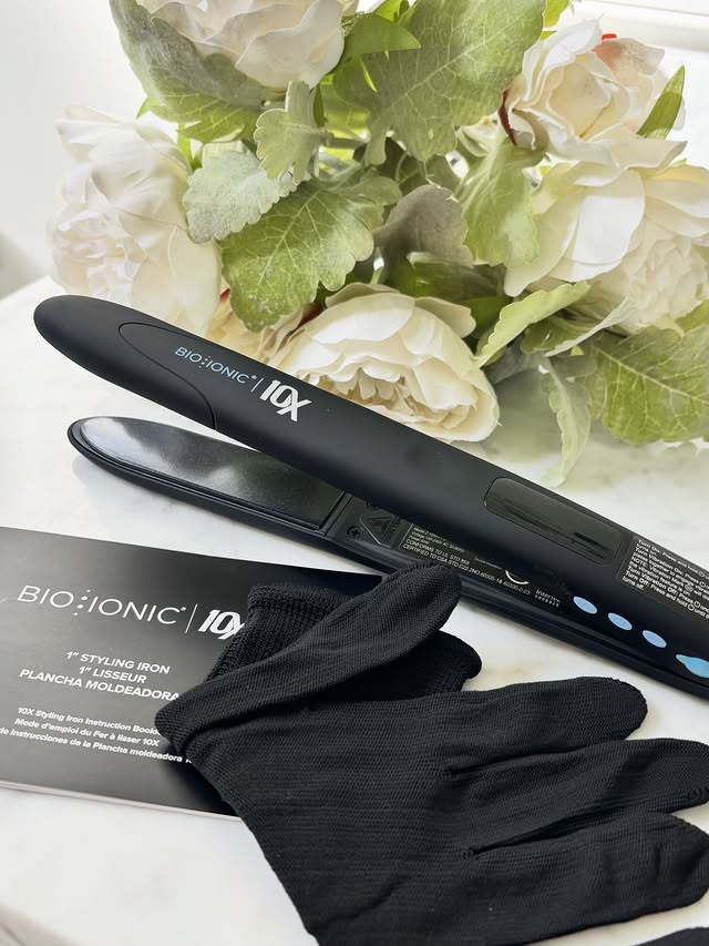 Instagram post by @ohmymichie for Bio Ionic. Caption reads: @influenster @bioionic #complimentary I was kindly....