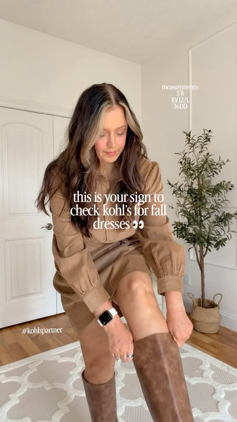 Instagram post by @maciejade for Kohl's. Caption reads: #kohlspartner This is your sign to check out [...].