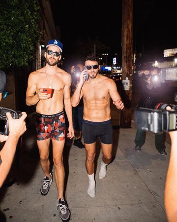 Instagram post by @zane for Pair of Thieves. Caption reads: [...] we wear. I mean look at us.. we wear....