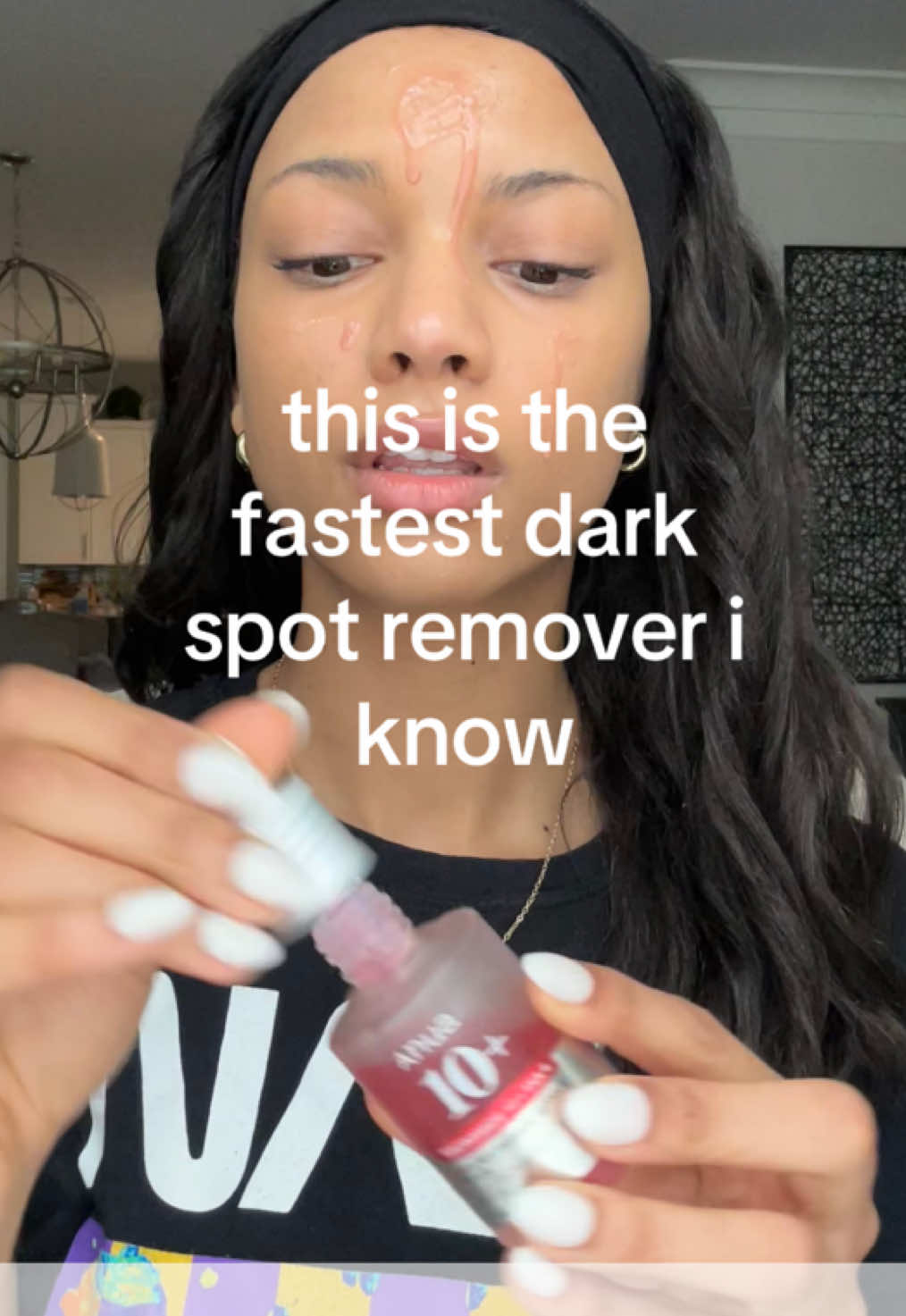 TikTok post by @angelicajen1 for Anua Store US. Caption reads: [...] results may vary ❤️ @anua_global @Anua Store....