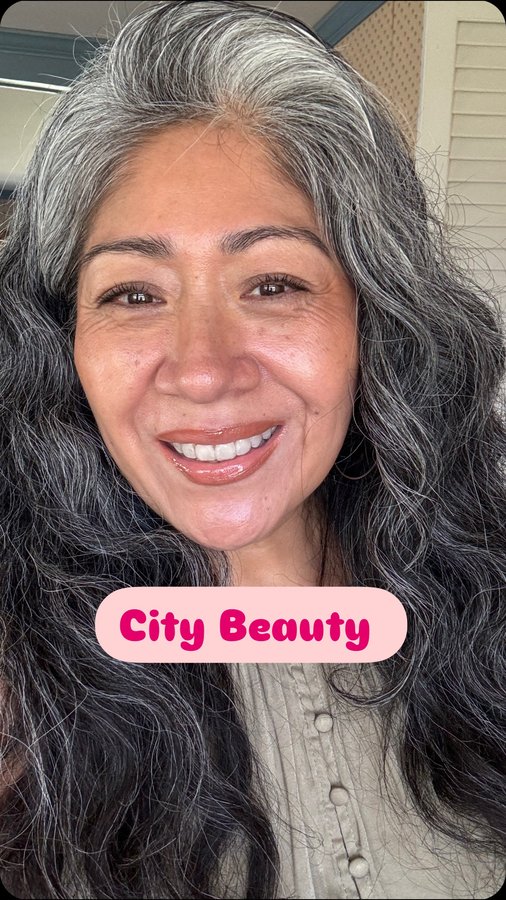 Instagram post by @silverjudy20 for City Beauty. Caption reads: Smooth and hydrated lips with @citybeautyofficial....