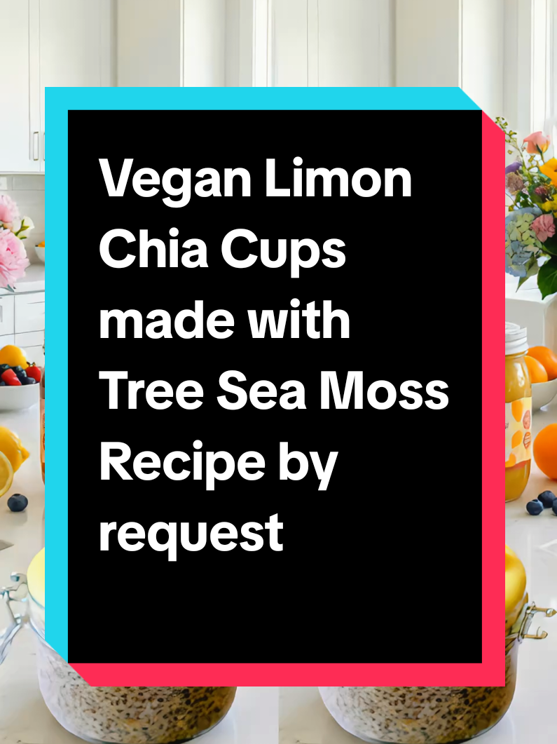 TikTok post by @veganchefmayra for TrueSeaMoss. Caption reads: [...] life. 👉 ADD TO THE CART AND CHECK....