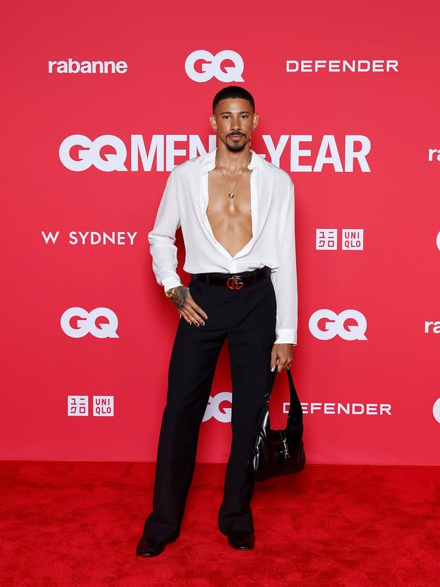 Instagram post by @keiynanlonsdale for Chopard. Caption reads: [...] #GQMOTY ♥️ Drip @gucci Timepiece @chopard....