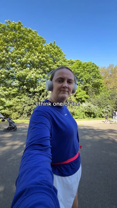 Instagram post by @jennyyyy_fit for Strava. Caption reads: [...] into running this is your sign the Strava x....