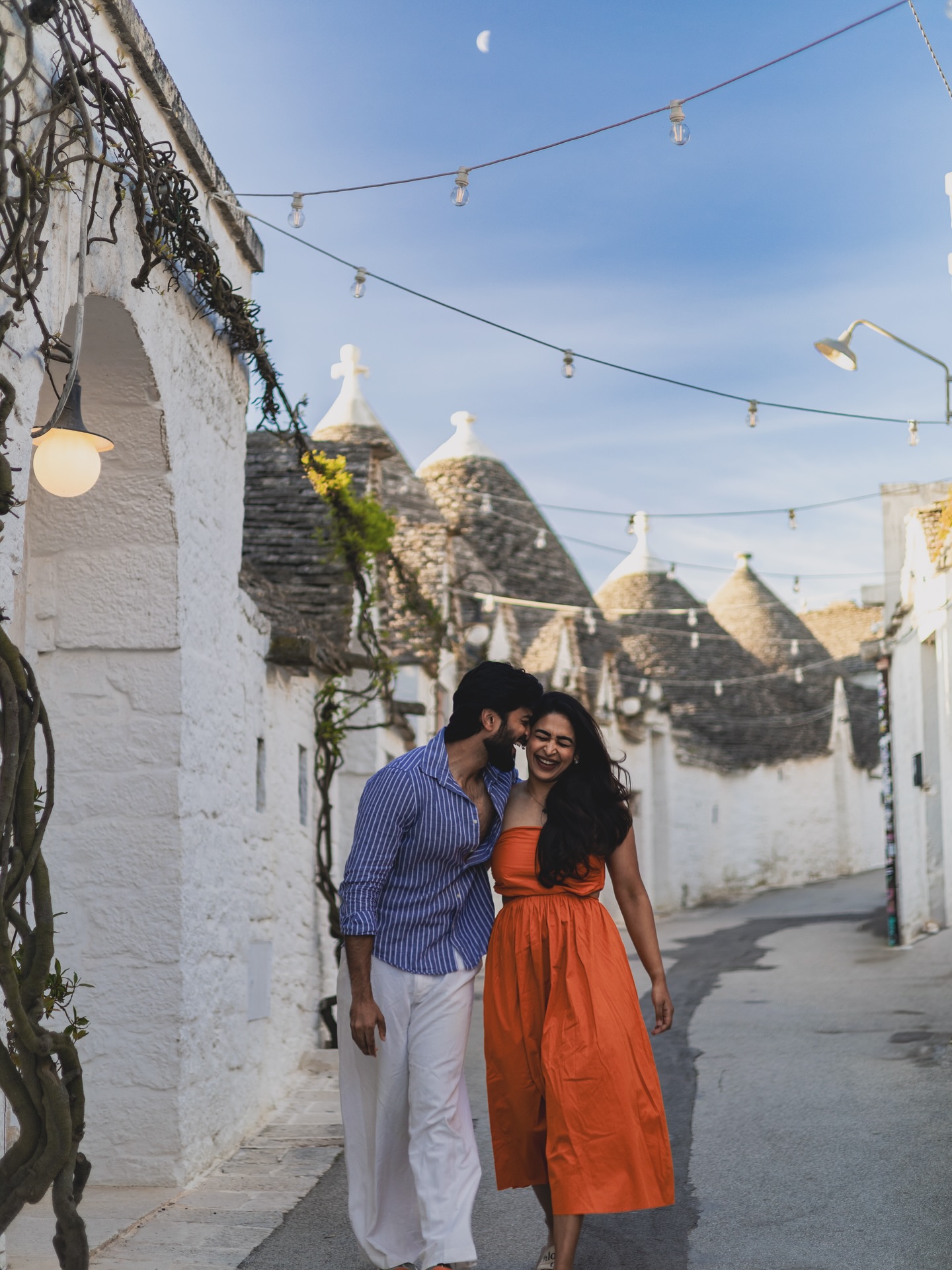 Instagram post by @odysseyoftwo for GT Holidays. Caption reads: 📍Alberobello in one magical morning!

This UNESCO....
