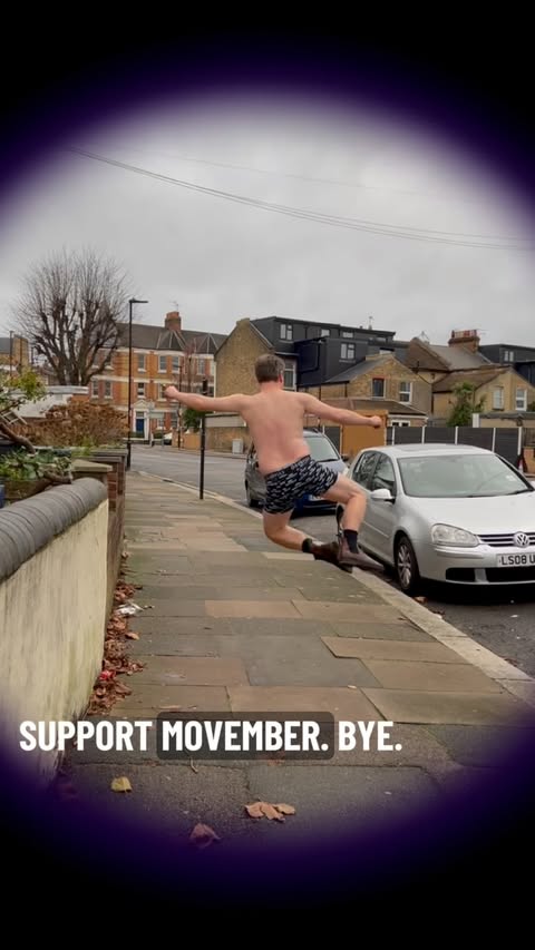 Instagram post by @twicebricebrice for Movember. Caption reads: Oddballs x Movember. You don’t need anything else.....