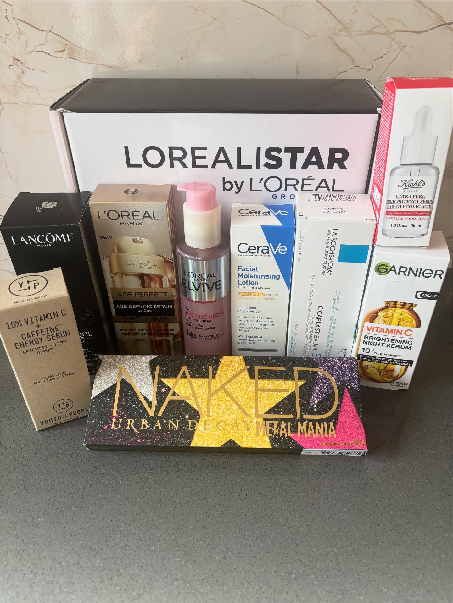 Instagram post by @my_little_piece_of_rainbow for CeraVe UK&I. Caption reads: My Supernova bundle from Lorelistar 💕
So many....