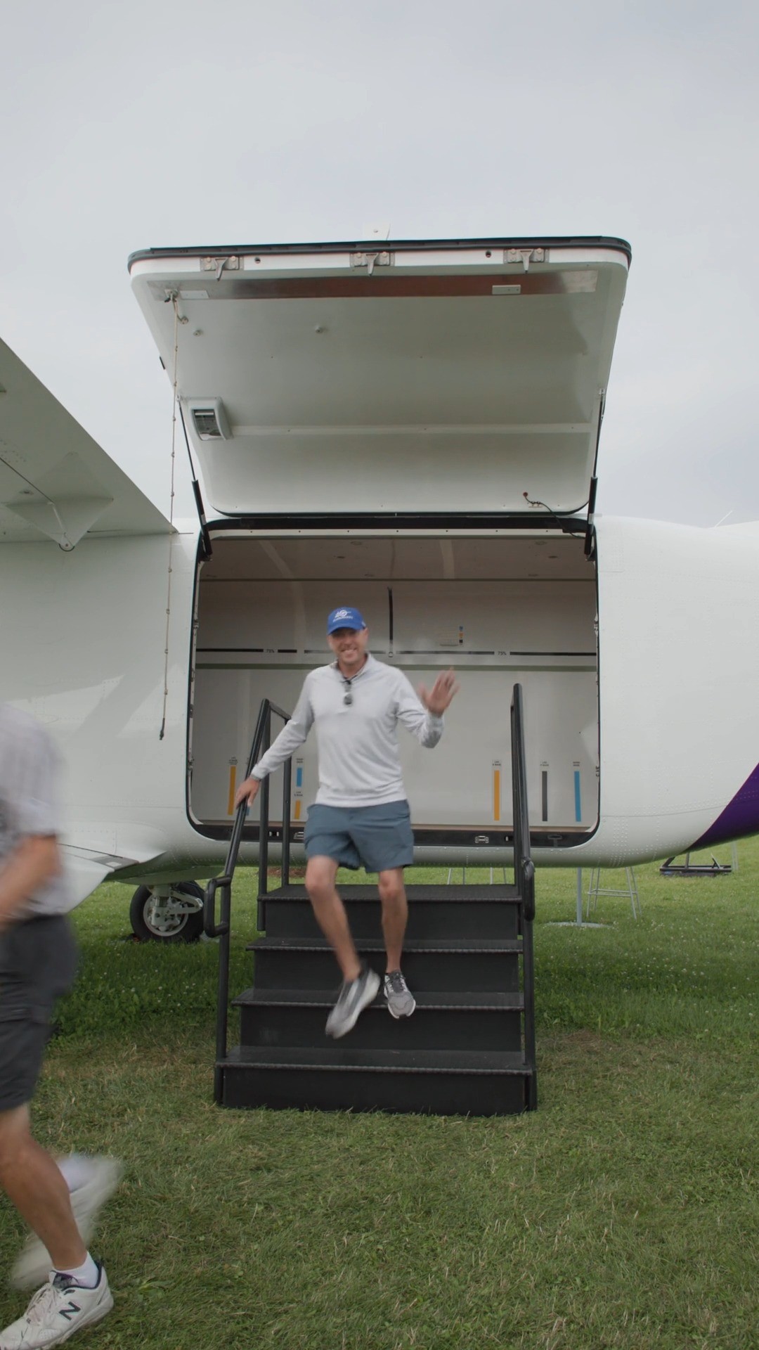 Instagram post by @cessna for FedEx. Caption reads: Loads of fun with the SkyCourier at #OSH25! 🤩

We....