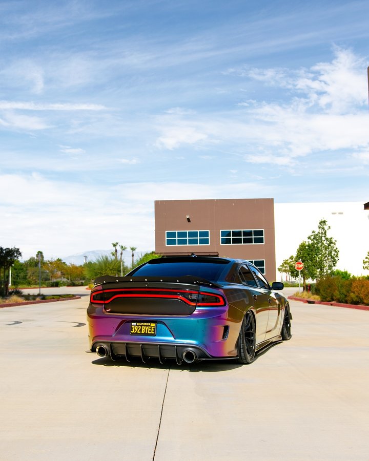 Instagram post by @violent_392 for Carven Exhaust. Caption reads: [...] • @nittopitcrew • @nittotire •....