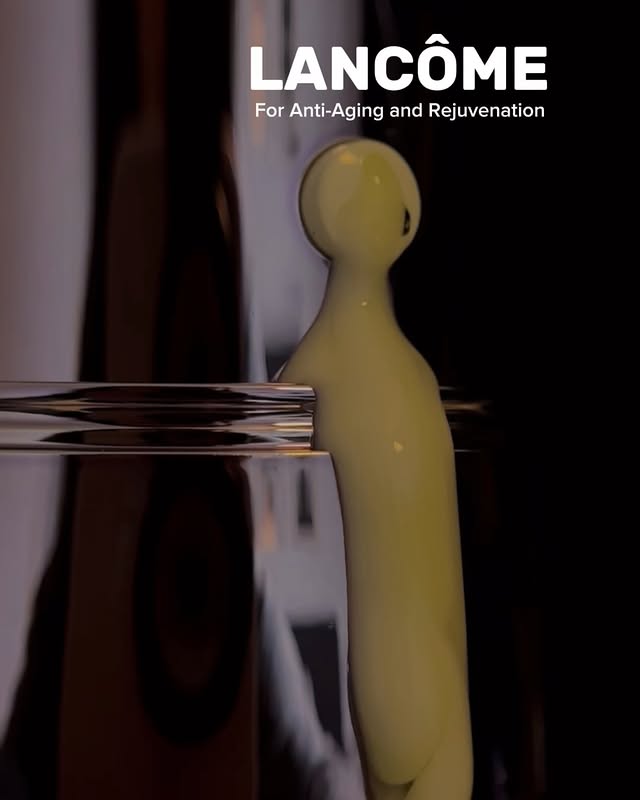 Instagram post by @masaja.martus for brandsyoulove.de. Caption reads: Werbung| @lancomeofficial The Lancôme Rénergie....