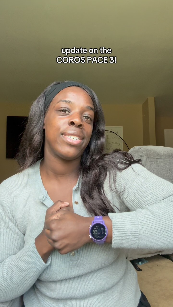 Instagram post by @may.elix for COROS. Caption reads: the update you all have been waiting for… i love....