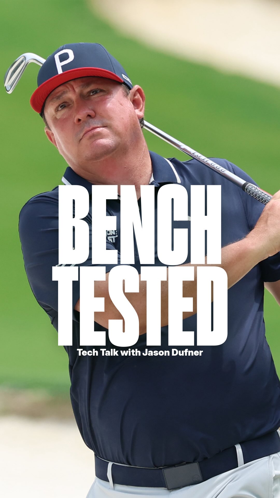 Instagram post by @rdsbarath for COBRA Golf. Caption reads: Never duff it again after you hear Jason Dufner....