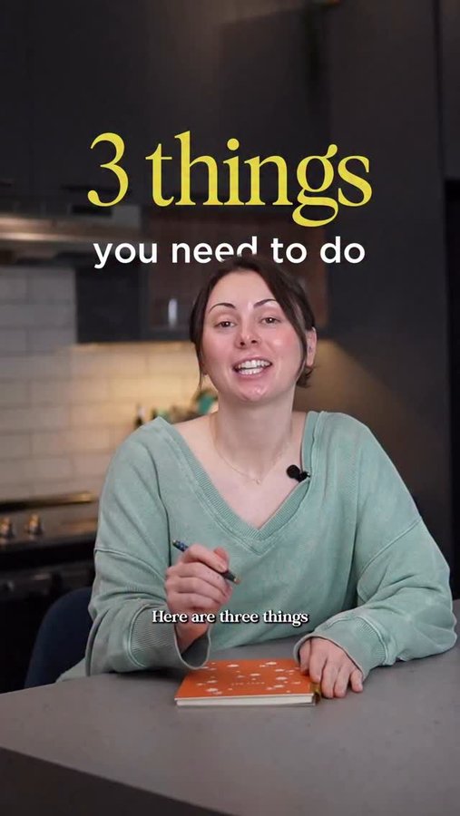 Instagram post by @mckenzie.mack_ for Chime. Caption reads: Here are the 3 things you need to do today to get....