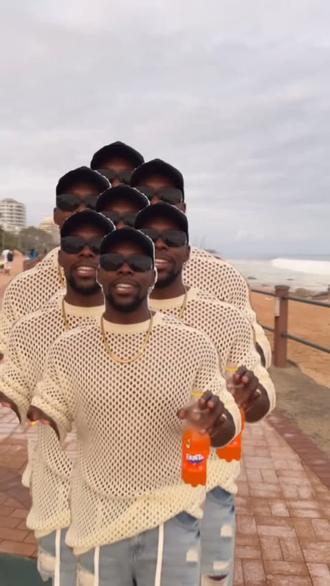 Instagram post by @luismunana for Fanta. Caption reads: [...] to win your share of N$1 MILLION with....