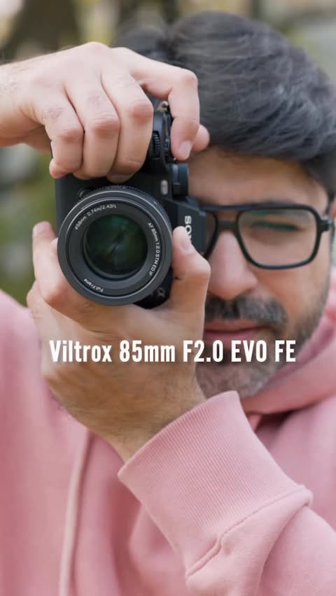 Instagram post by @the.photography.blogger for Digitek. Caption reads: Viltrox 85mm f/2 EVO 📸
A budget-friendly portrait....
