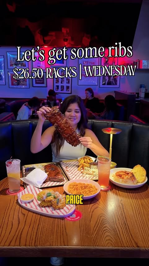 Instagram post by @miagoreng for TGI Fridays. Caption reads: Ya girl checked out @tgifridaysau to tackle their....