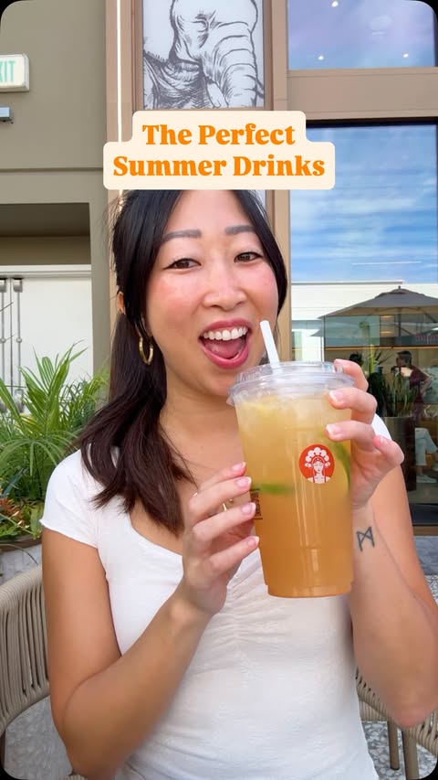 Instagram post by @audris_lim for CHAGEE. Caption reads: [...] Teafreshers drop August 19th at all CHAGEE....
