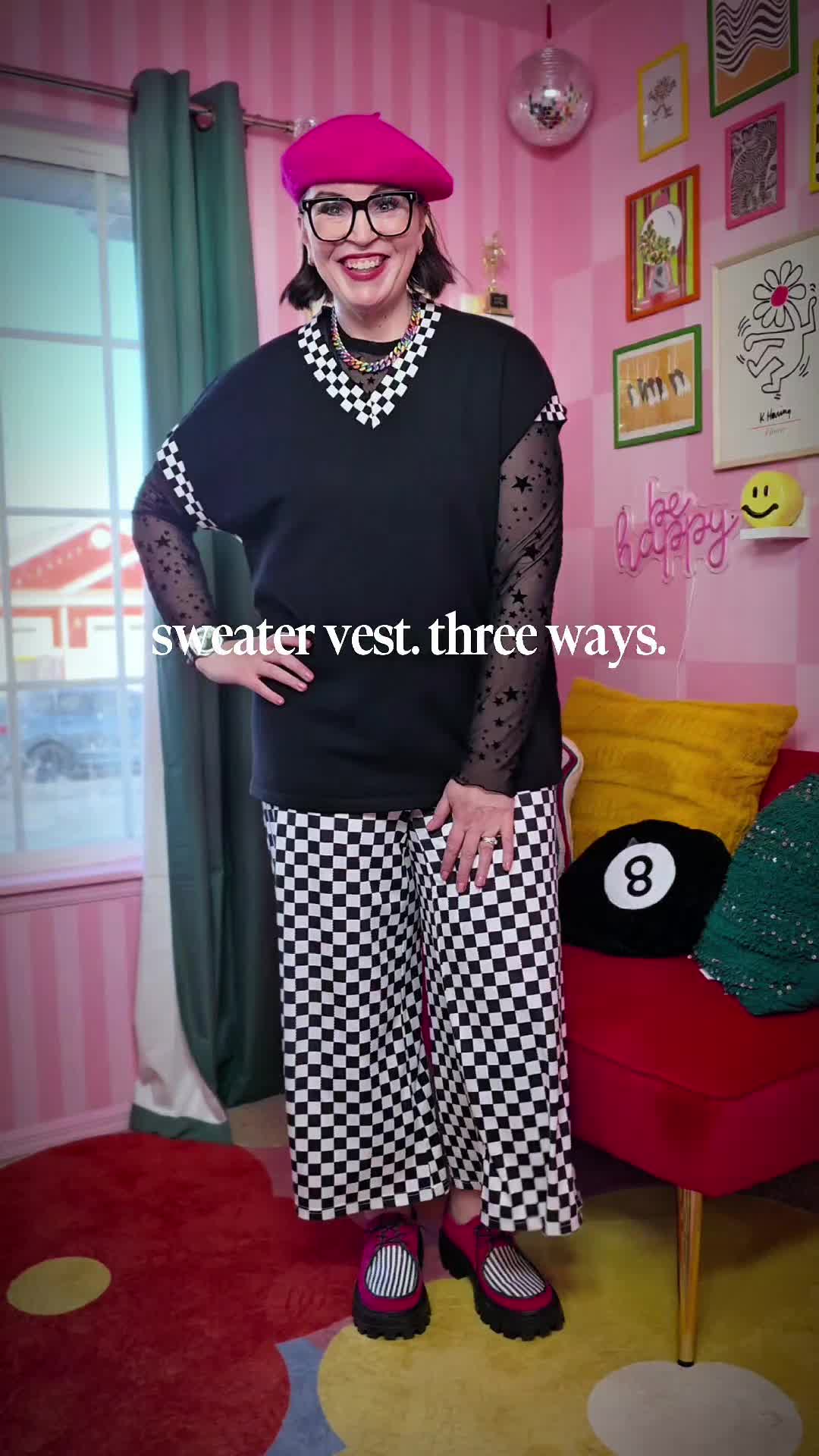 TikTok post by @remaking_jodi for WKNDchasers. Caption reads: [...] oversized and goes with everything! ....