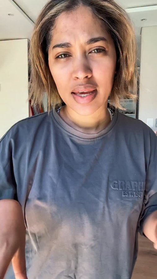 Instagram post by @rasheeqah_karriem for EssilorLuxottica. Caption reads: #grwm for a @essilorluxottica ☺️❤️.