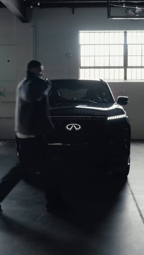 Instagram post by @jordantsanford for INFINITI. Caption reads: INFINITI is entering a bold new era & I’m in the....