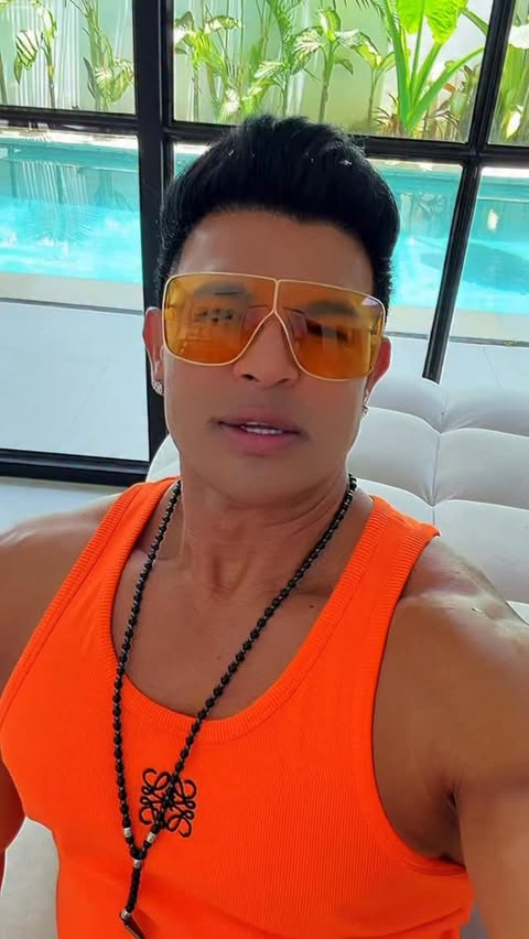 Instagram post by @sahilkhan for MyFitness. Caption reads: Yeh hai OG SUPER chocolate spread: MyFitness....