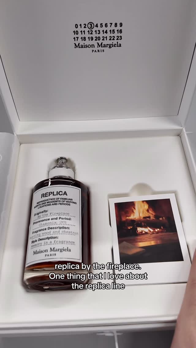 Instagram post by @dermangelo for Maison Margiela Fragrances. Caption reads: Thank you @maisonmargielafragrances for giving me....