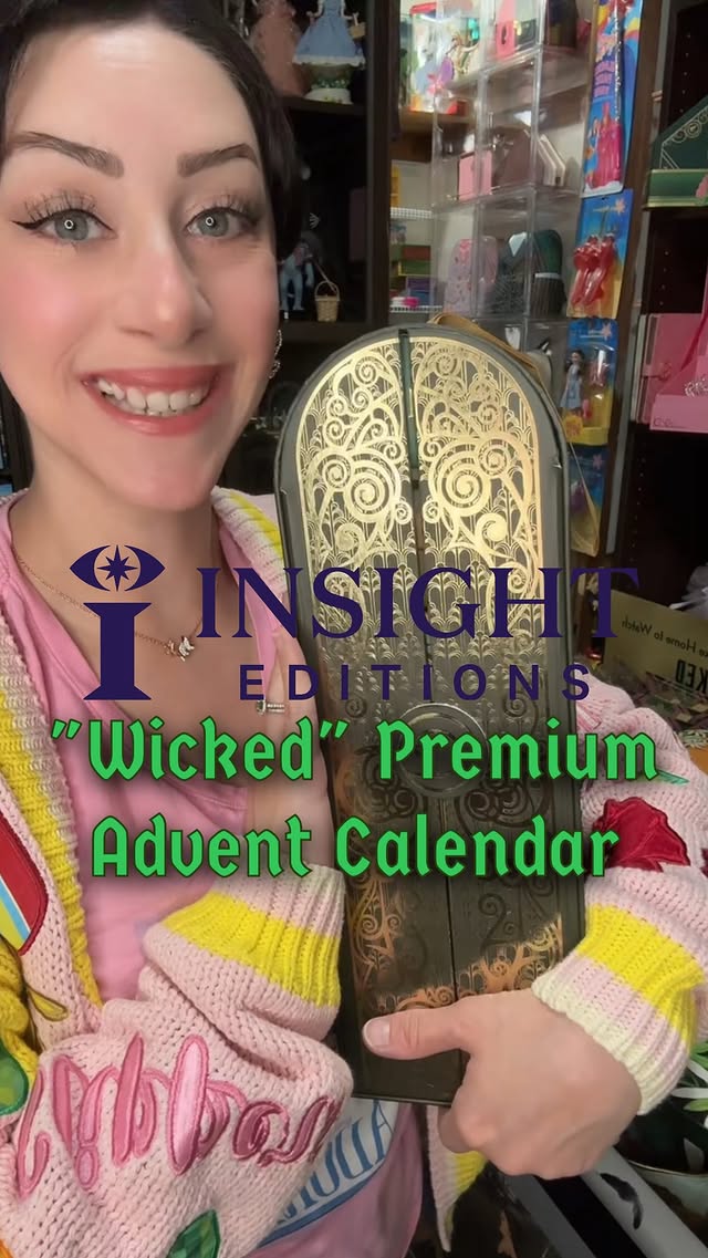 Instagram post by @theozvlog for Insight Editions. Caption reads: The good witches and wizards at @insighteditions....