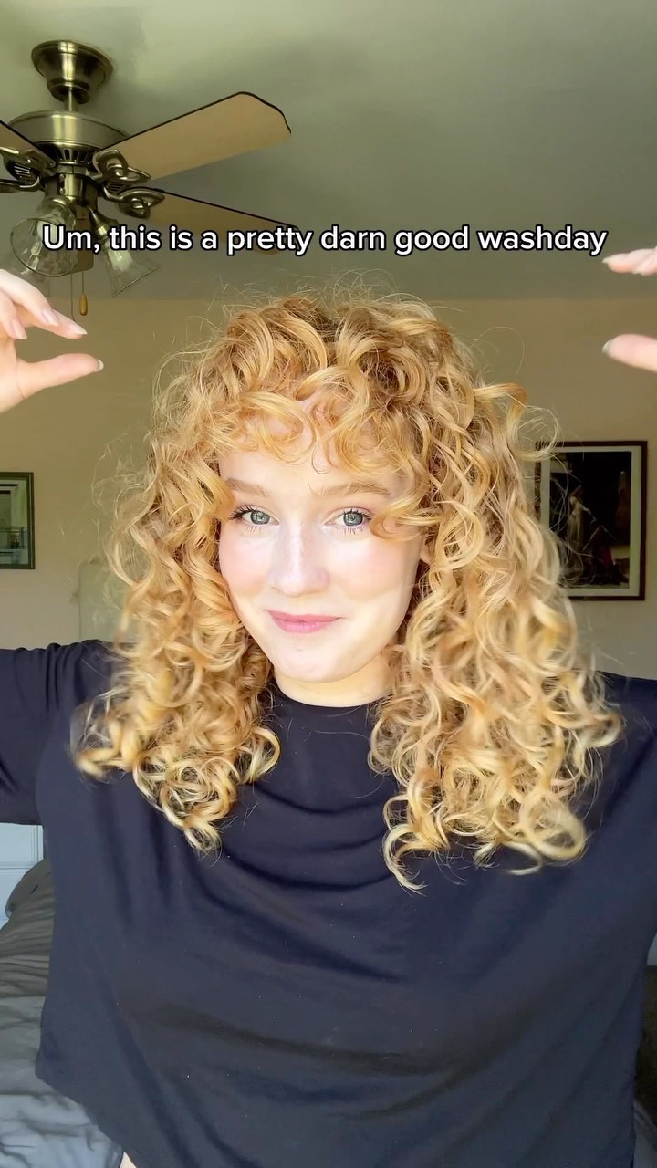 Instagram post by @zipporahcardozo for CURLSMITH. Caption reads: Trying @curlsmith’s new anti-frizz line available....