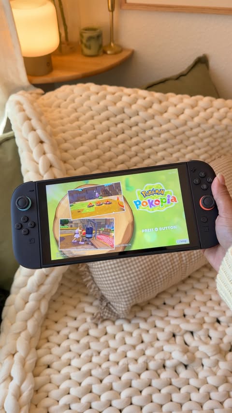 Instagram post by @cozy.games for Nintendo. Caption reads: #NintendoPartner | Pokémon Pokopia released!!....