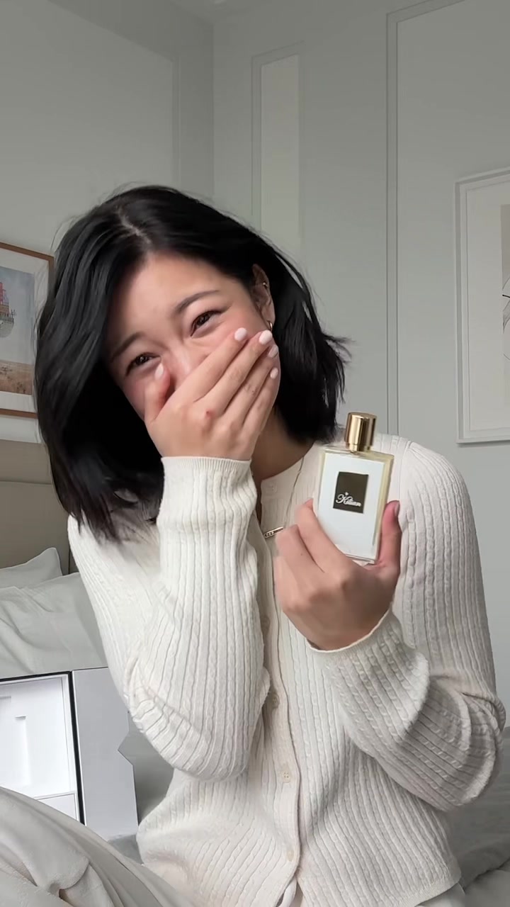 TikTok post by @tingting for KILIAN PARIS. Caption reads: [...] It’s coming out on January 15th @KILIAN....