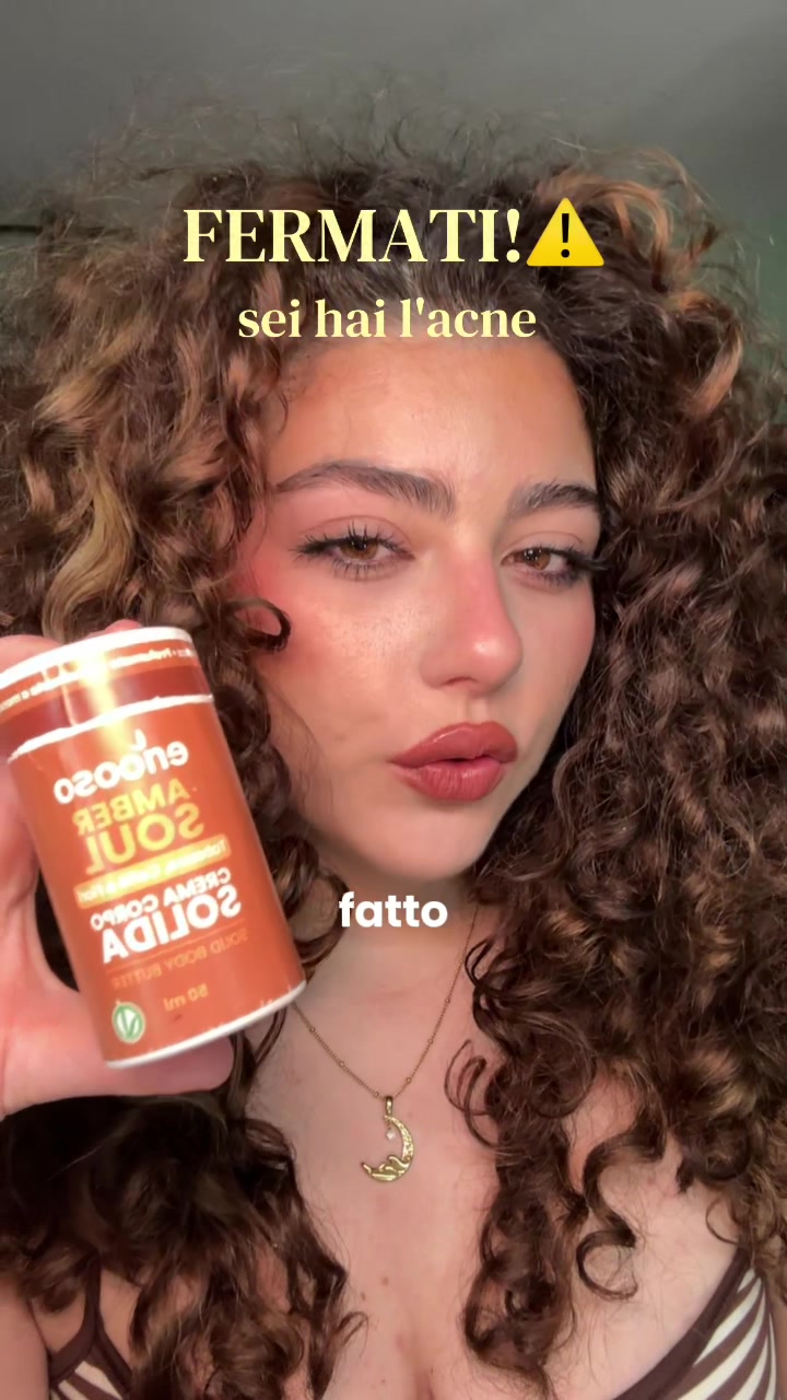 TikTok post by @.lorenaissance for Enooso. Caption reads: trust me 😉 #fyp #enooso #solidcosmetic #acnetips....