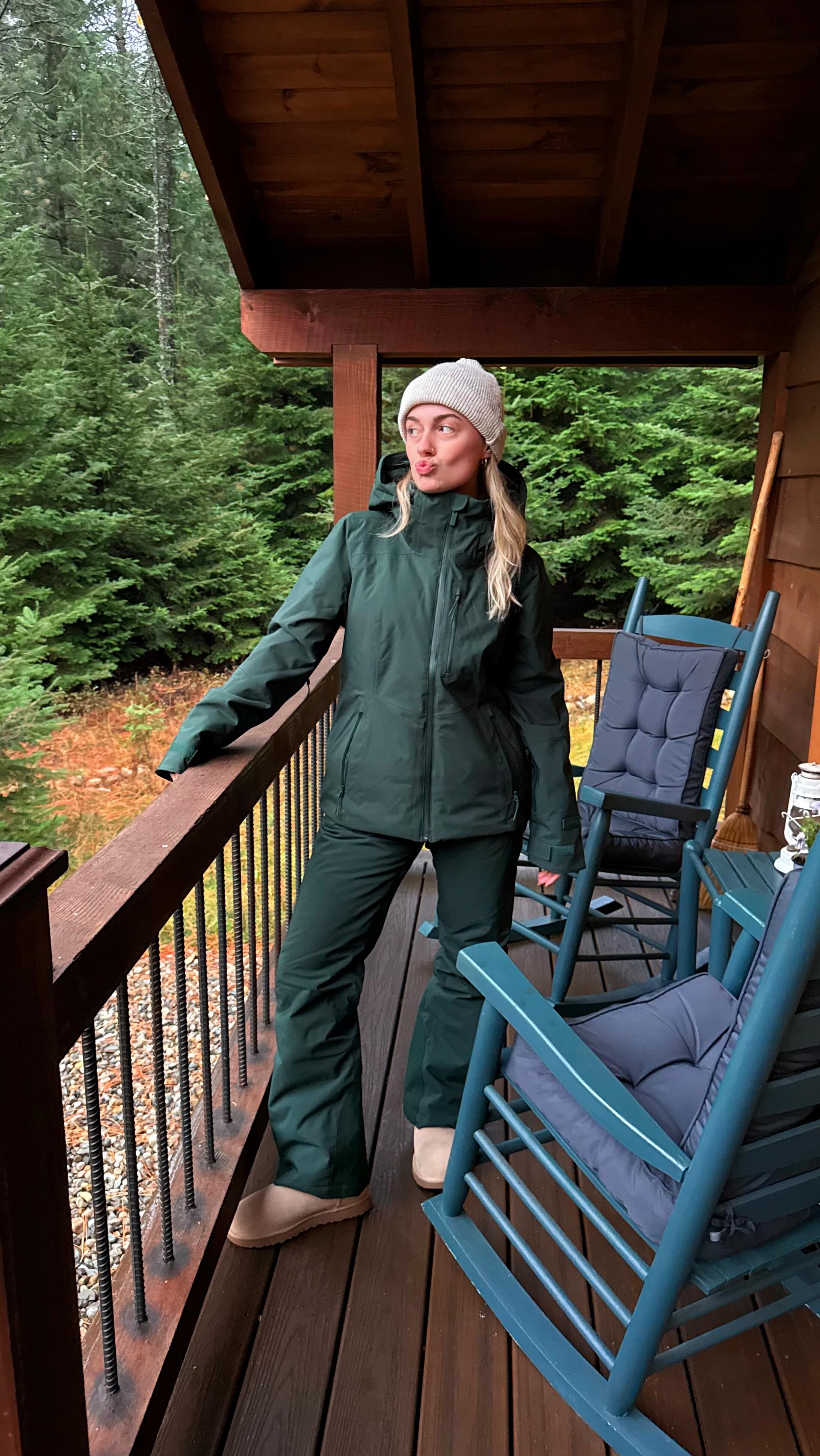 Instagram post by @oldmanjenkkins for Halfdays. Caption reads: @halfdays IS FOR THE GIRLS🏂❄️⛷️✨ [...].