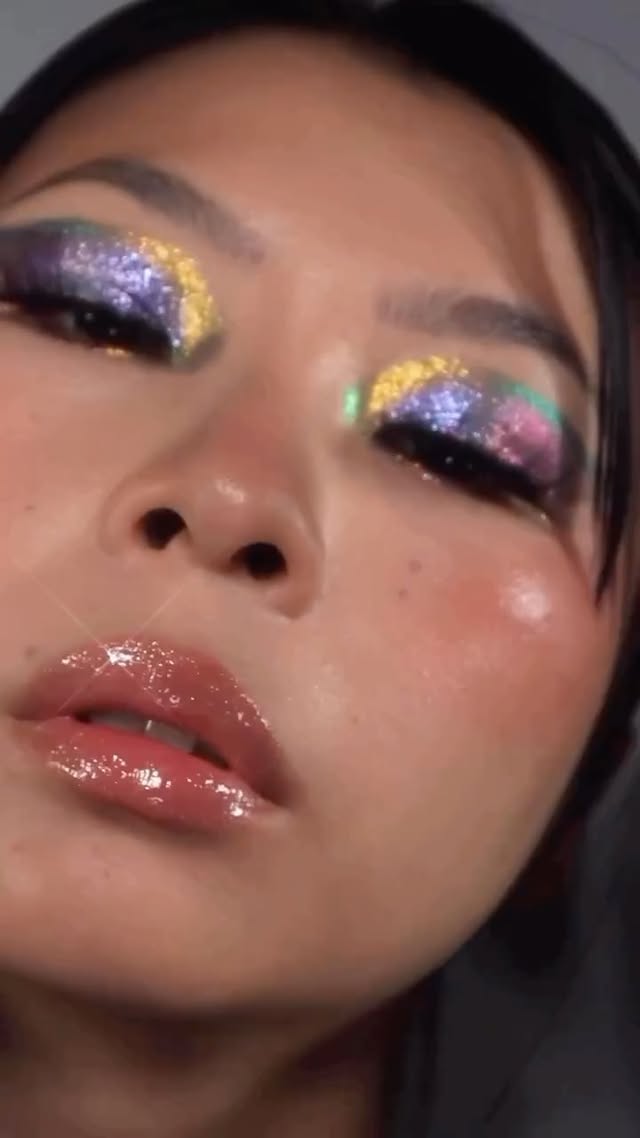 Instagram post by @tesschung for Dose of Colors. Caption reads: [...] multi stick - rose beige* @doseofcolors lip....