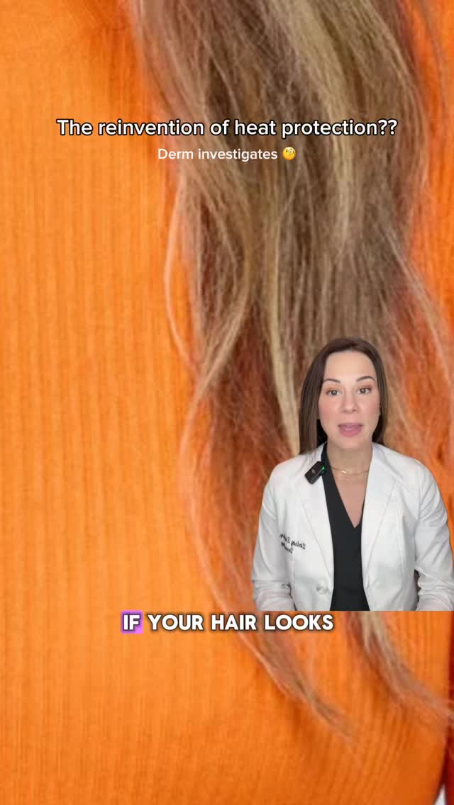 Instagram post by @dermguru for K18 Hair. Caption reads: [...] did you know the damage happens deeper?....