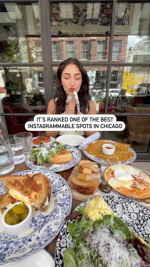 Instagram post by @hatis.explores for Soho House. Caption reads: The Allis located inside Soho House Chicago has....