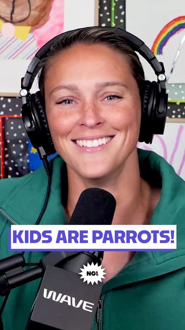 Instagram post by @nglwithkylie for Visible. Caption reads: Is that not the cutest "babe" you've ever heard?....