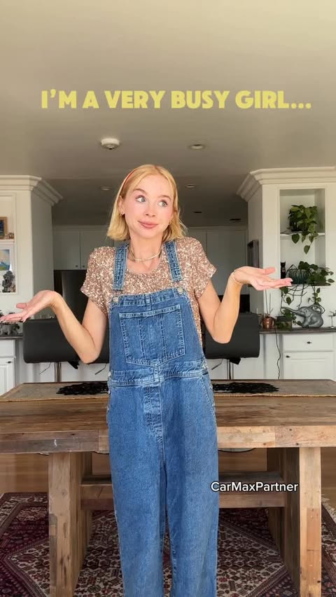 Instagram post by @kirby_j for CarMax. Caption reads: Make your life easier and go to @carmax for all of....