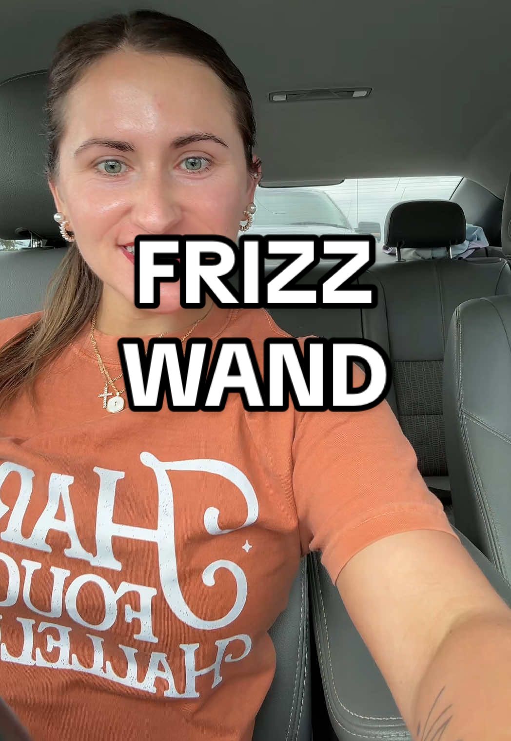 TikTok post by @tpickleleeyo for IGK Hair. Caption reads: Frizzy Hair, no worries. IGK has your back! @IGK....