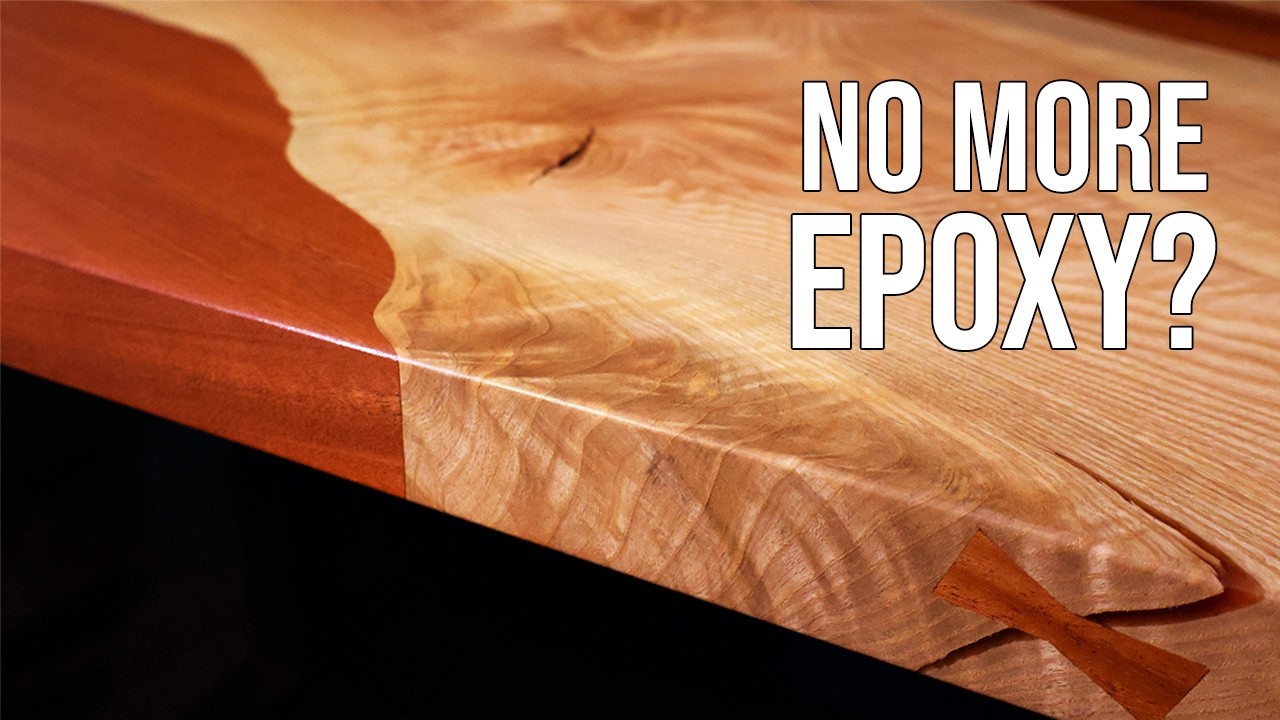 YouTube post by @marmotaworks for Let’s Resin. Caption reads: I Was Just Building a Table — Not Changing....