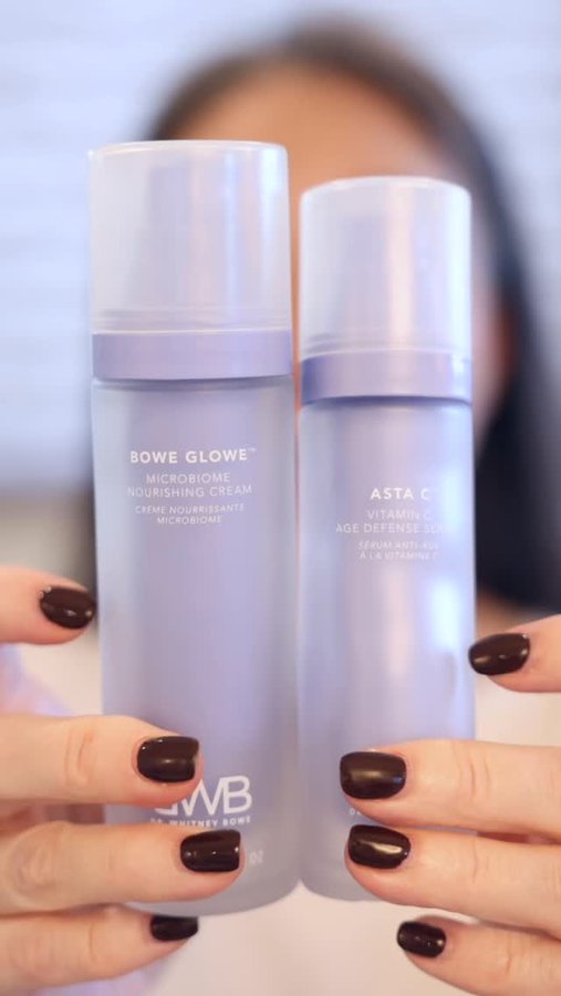 Instagram post by @themichelewang for Dr. Whitney Bowe Beauty. Caption reads: Dr. Whitney Bowe Beauty is having their Annual....