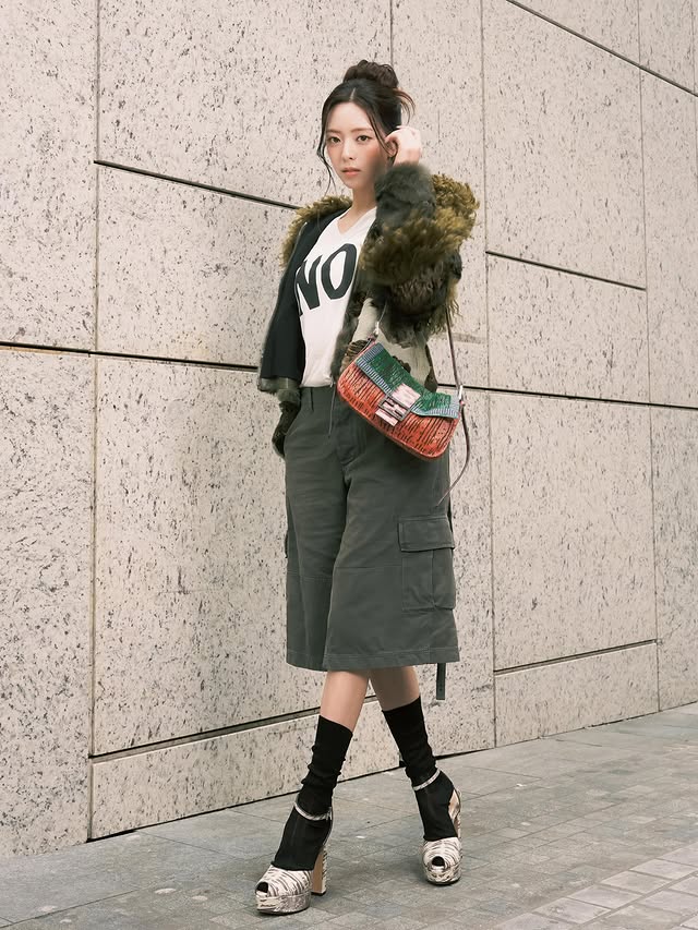 Instagram post by @itzy.all.in.us for Fendi. Caption reads: [...] Grazia Chiuri debut FW26 collection for....