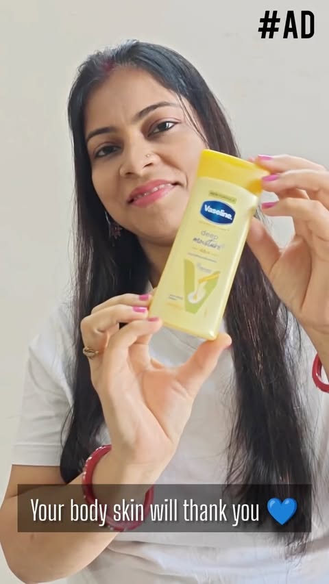 Instagram post by @shanti.pandey18 for Vaseline. Caption reads: [...] zero sticky feel ✨
Winter skin care, sorted....